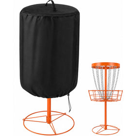Qkansiw Disc Golf Basket Cover keeps the basket dry for outdoor practice.