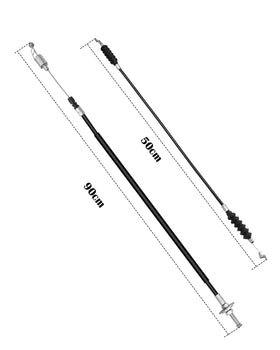 QLZOZB throttle cable with metal construction for durability