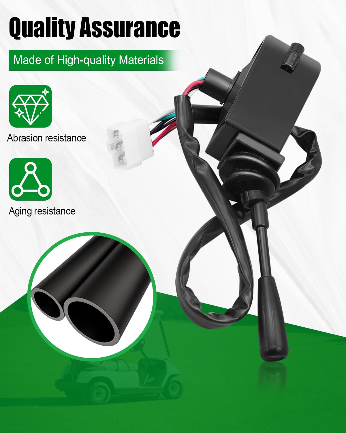 Qnbes IP54 waterproof seal protects switch from rain and dust ingress
