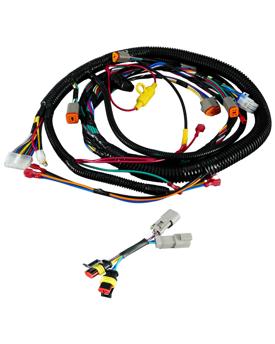 QNHEAY golf cart wiring harness connection ports for stable power delivery