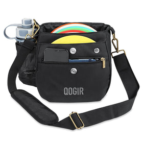 QOGIR bag main compartment shows capacity for multiple discs