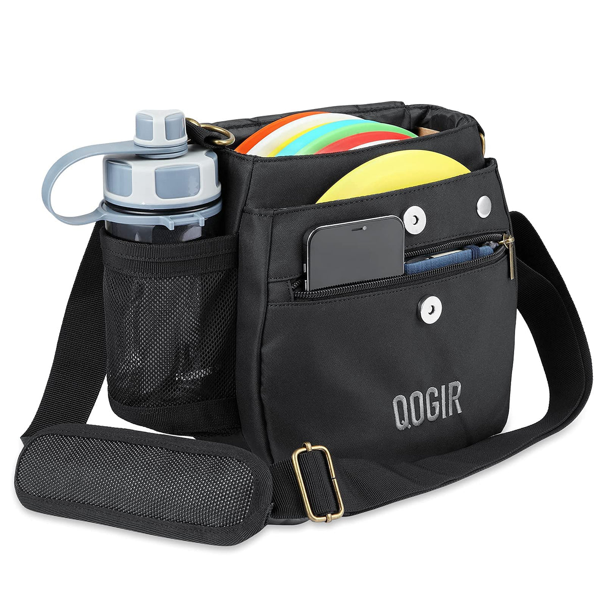 QOGIR bag putter pocket for quick access to a spare putter
