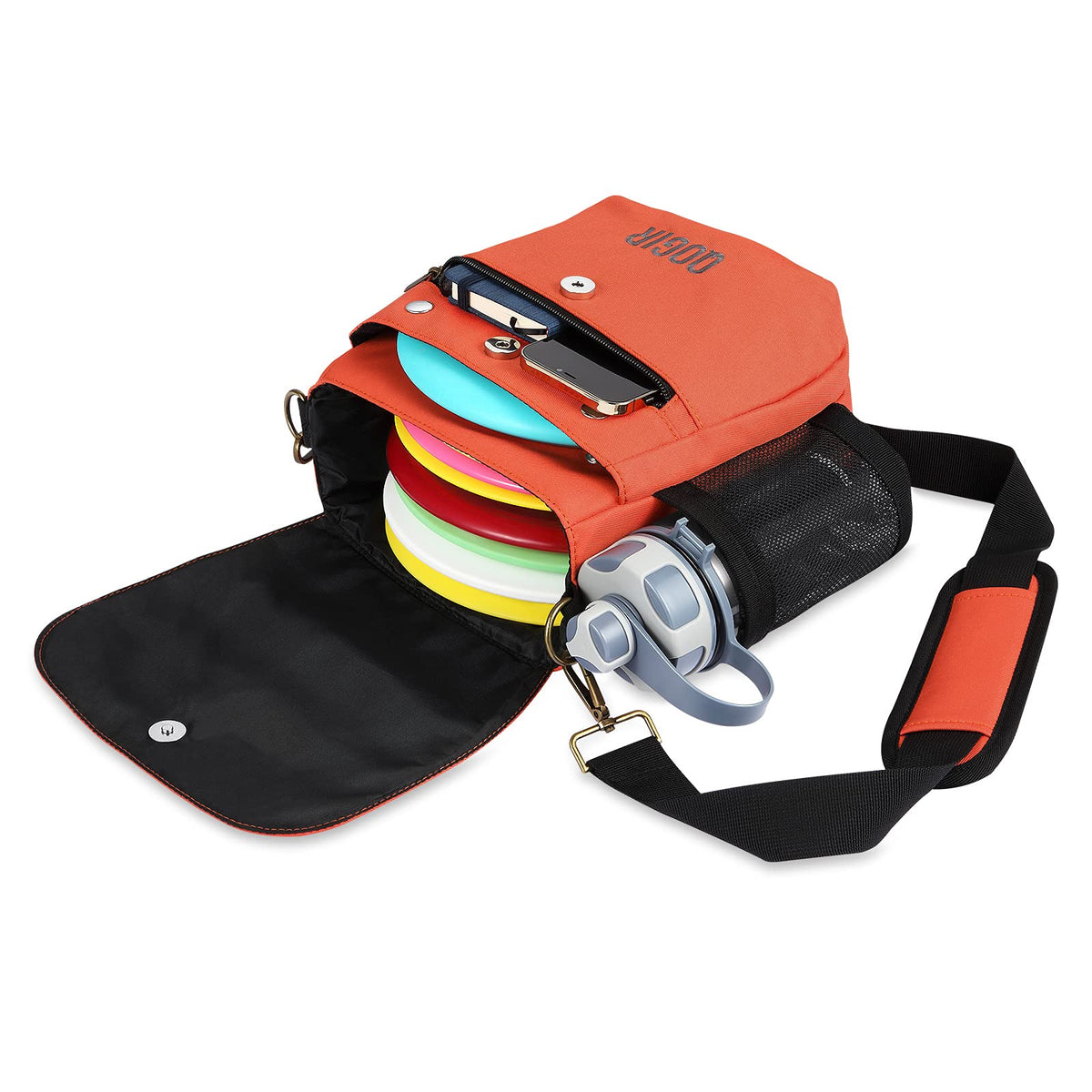 QOGIR bag durable stitching ensures long-lasting use on busy courses
