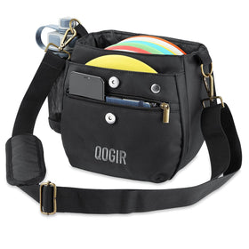QOGIR lightweight disc golf bag front view for easy carry on course