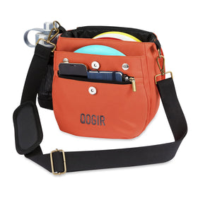 QOGIR lightweight disc golf bag main compartment holds several discs for easy rounds