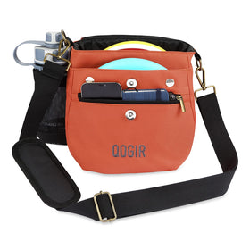 QOGIR disc golf bag water bottle pocket keeps hydration accessible on the course