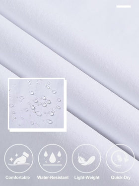 QPNGRP men's golf pants white pocket detail highlights deep front pockets for phone and cards.