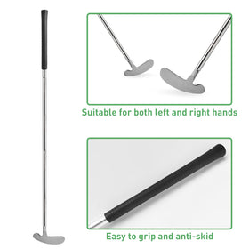 QPPKII detachable 3-club set enables portable training anywhere.