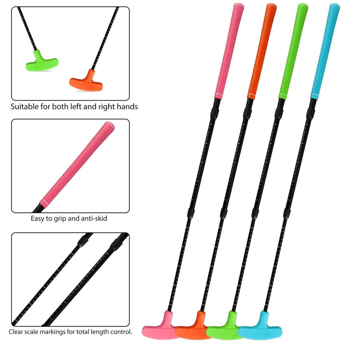 QPPKII two-way design putter aids both left and right-handed players