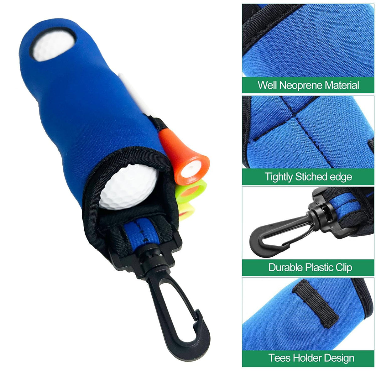 QQRASOAL neoprene golf bag compact and durable for daily practice