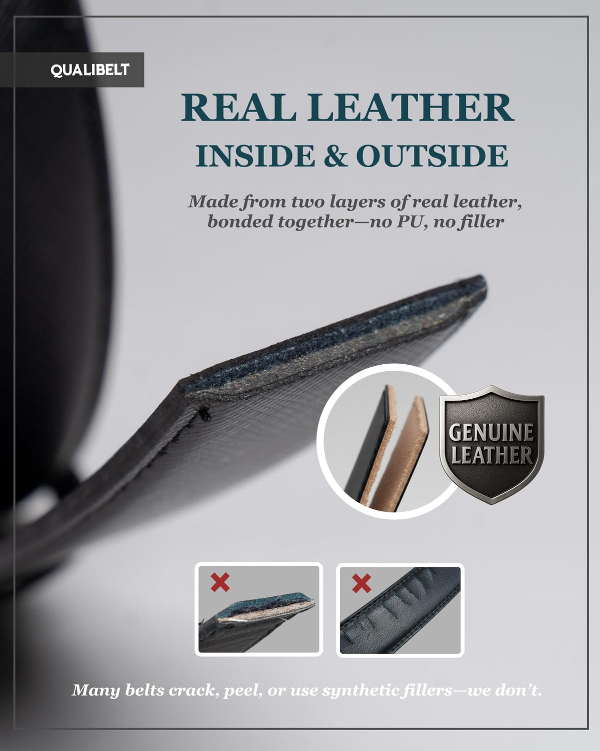 Waist range from 32 to 60 inches supports versatile wear