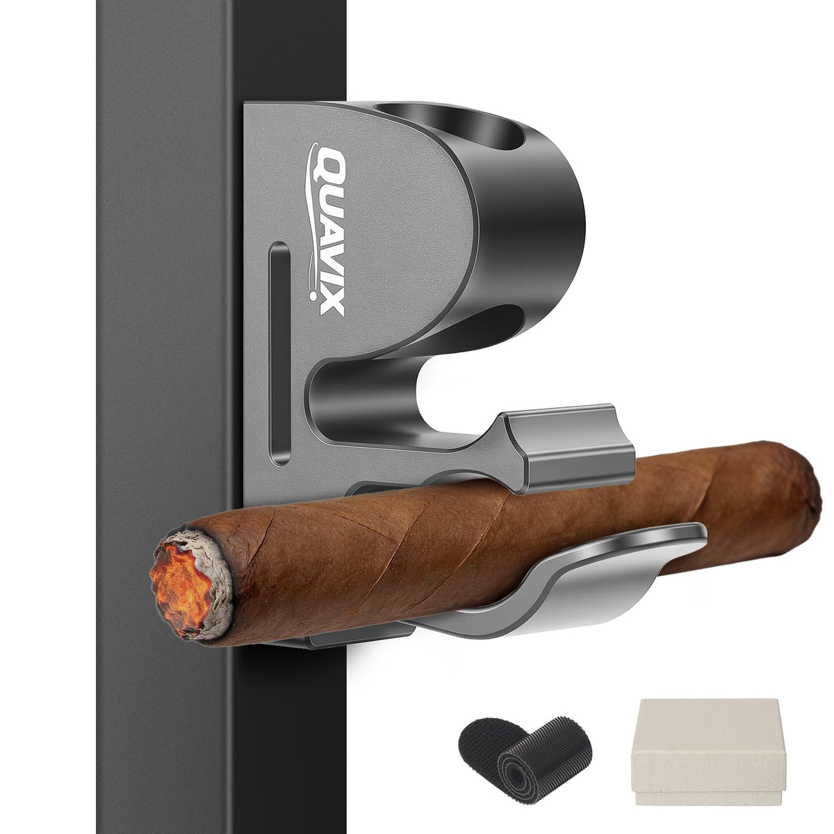 Quavix magnetic golf cart holder clip attaches securely to metal surfaces