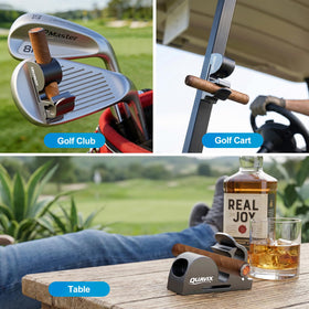 Quavix secure base plus strap keeps items stable on uneven paths
