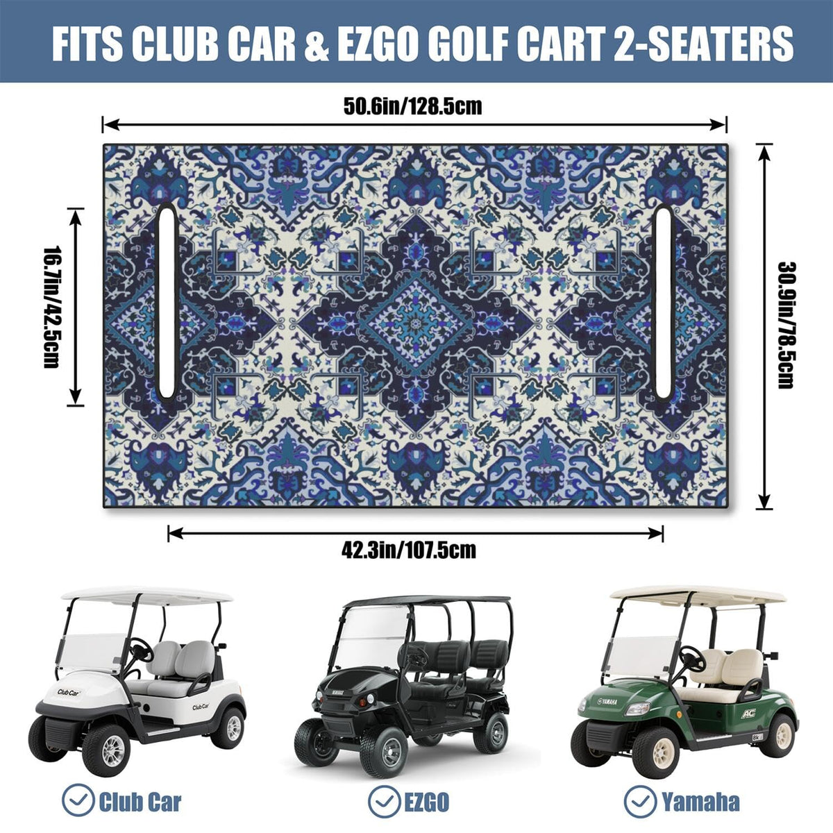 Queen Hero seat cover made from tear-resistant material for long-lasting use.