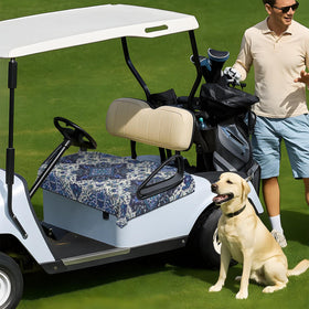 Queen Hero gift-ready golf cart seat covers for enthusiasts.
