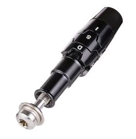QUEEN3C shaft adapter with 0.335-inch tip ready for installation.