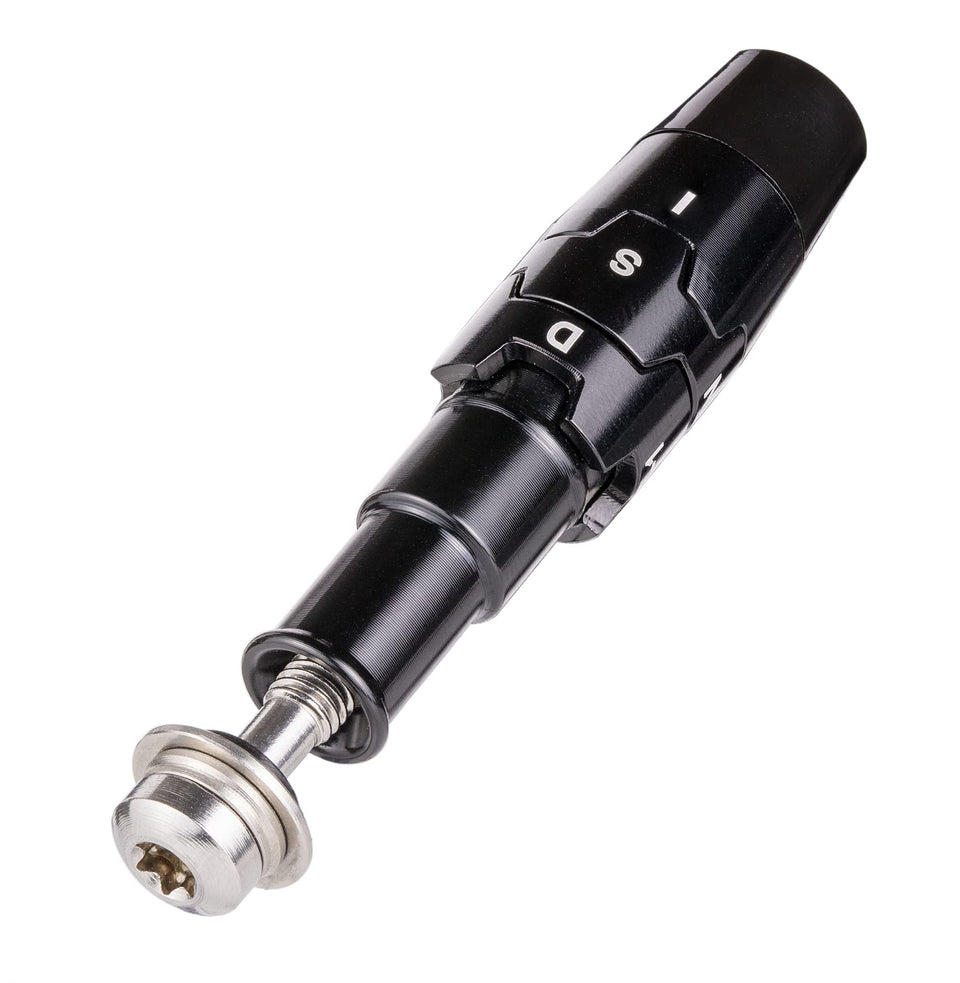 QUEEN3C shaft adapter with 0.335-inch tip ready for installation.