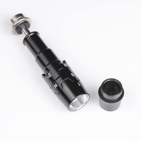 QUEEN3C adapter with ferrule, washer, and screw for secure assembly.