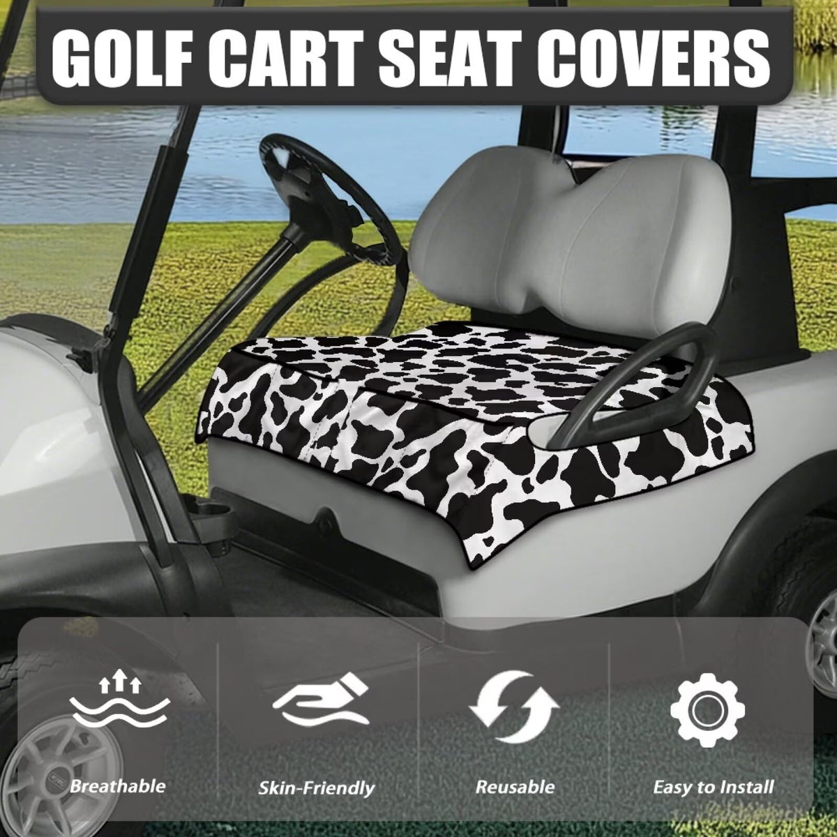 Quidrwyo non-slip bottom keeps the cover in place during rides