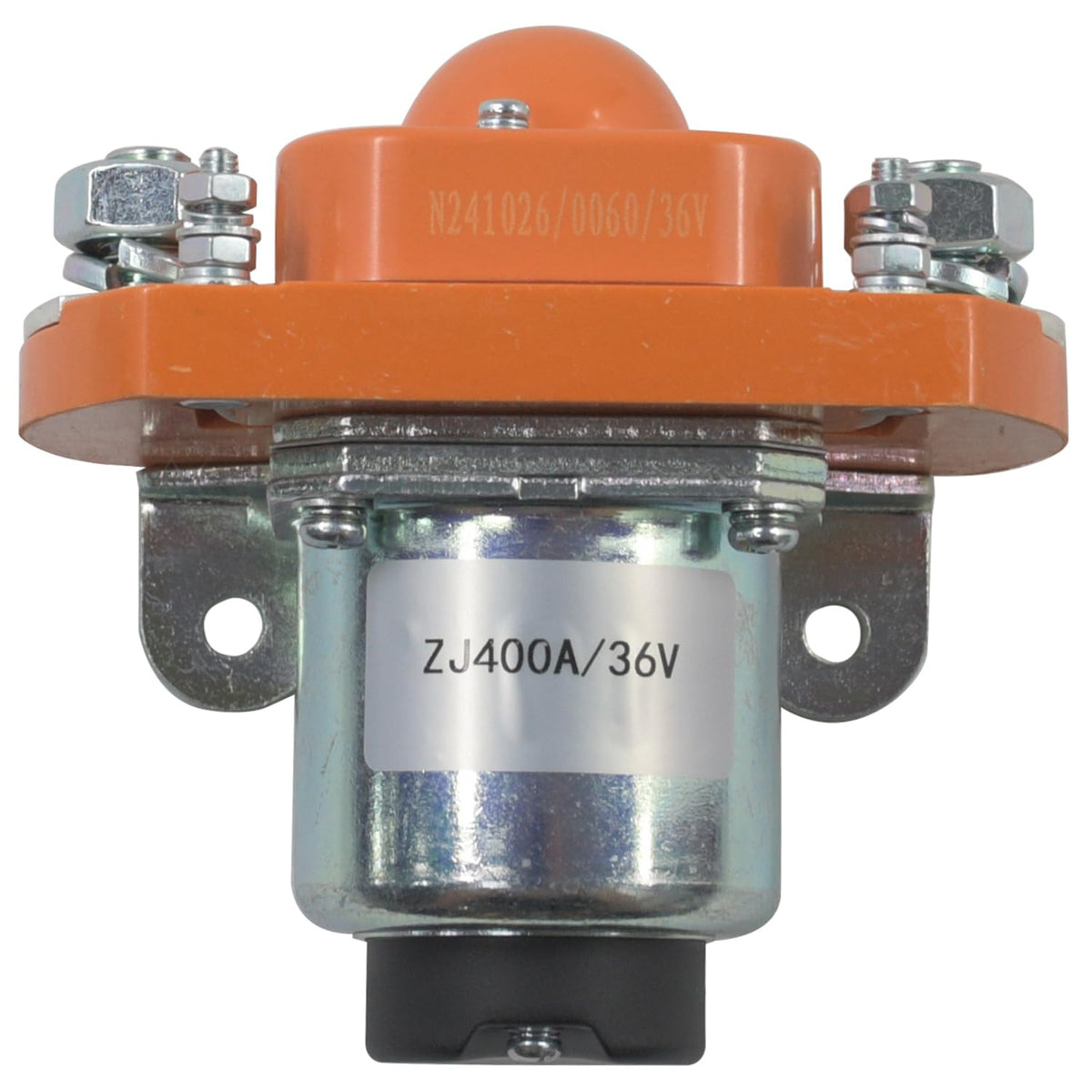 Quueparts MZJ-400A front view illustrating compact design for golf carts
