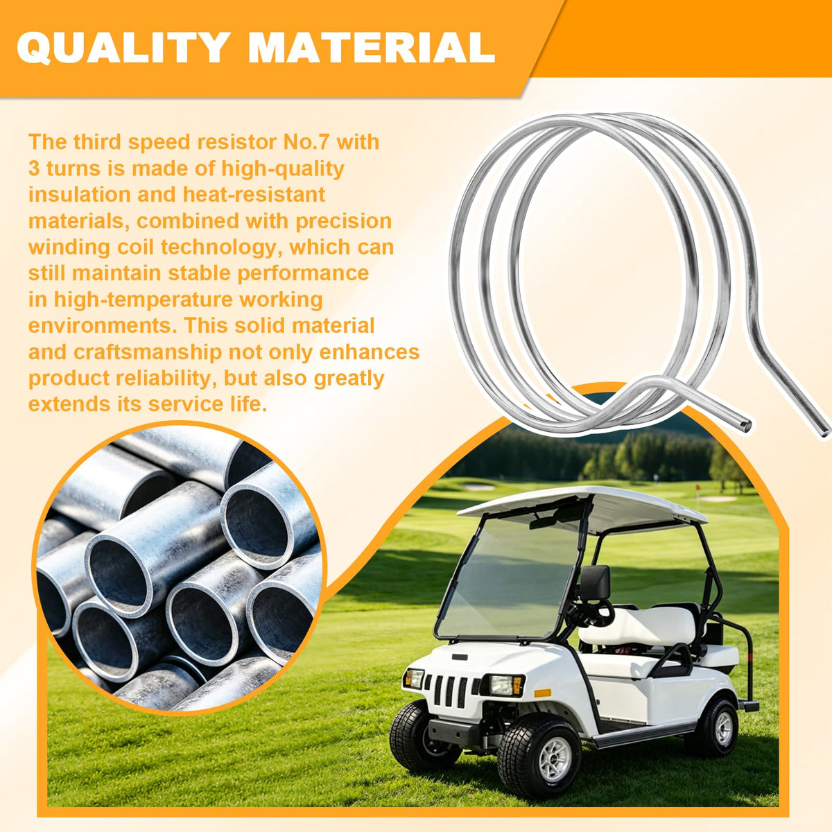 QXTQOBK 7-gauge insulation compatibility visual emphasizing stable output