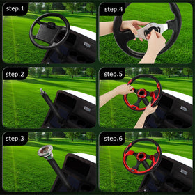 QYMOPAY aluminium steering wheel material highlighting rust resistance and durability.