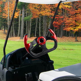 QYMOPAY Club Car DS Tempo compatible steering wheel for easy grip