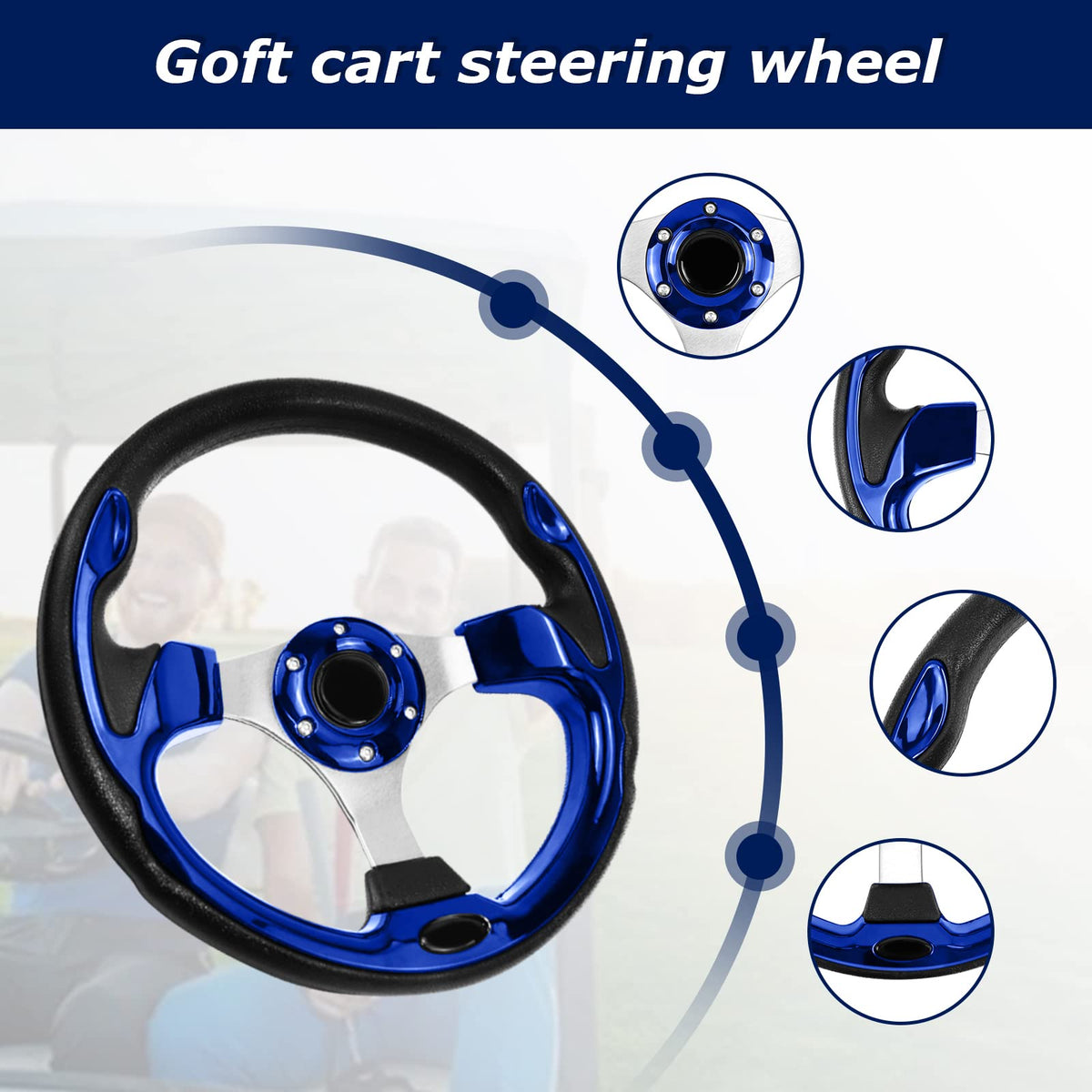 QYMOPAY compatibility with EZGO, Club Car and Yamaha models