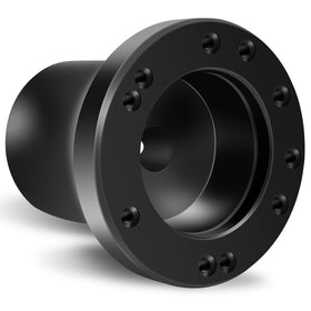 QYMOPAY Precedent adapter closeup shows corrosion-resistant aluminum finish