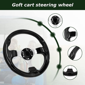 QYMOPAY EZGO Club Car Yamaha fit visual highlights broad cart compatibility