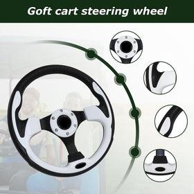 Adapter compatibility image for QYMOPAY steering wheel installation