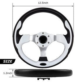 QYMOPAY aluminium steering wheel offers durable, rust-resistant performance on long rides.