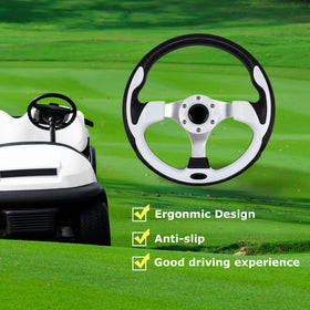 Available in multiple colors and styles to match your cart's look.