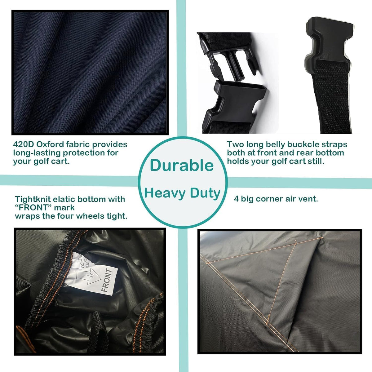 QYMOTO cover shown with storage bag for easy maintenance