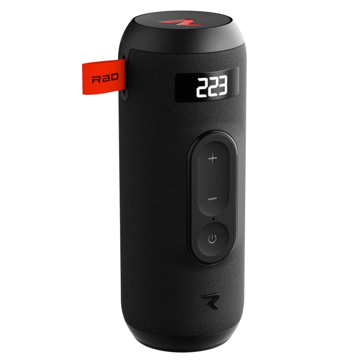 Rad Golf Sound+ with LCD distance display showing hole distances
