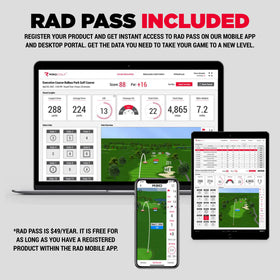 Rad Golf Sound+ long battery life powering round-long play
