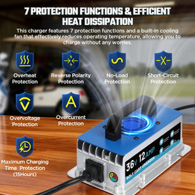 Smart temp control maintains charging performance across temperatures.