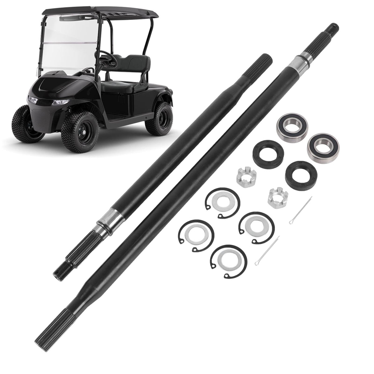 RALZAOTO EZGO TXT Medalist rear axle driver-side shaft for durable performance