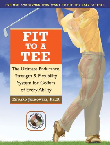 Random House Fit to a Tee book and DVD cover; illustrates golf conditioning for all levels