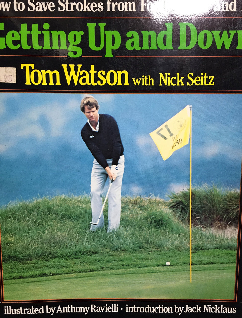 Random House Getting Up and Down book cover showing short-game guidance for chip shots