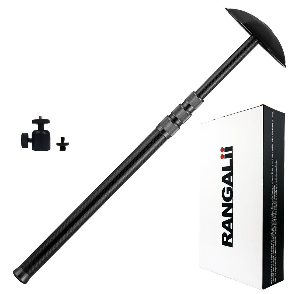 RANGALii golf travel rod with 3K carbon fiber outer layer protects clubs during transit.