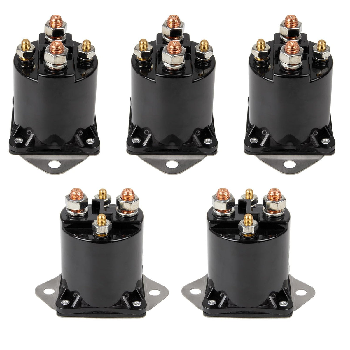 RANSOTO 36V solenoid 8016 close-up showing durable construction for golf carts