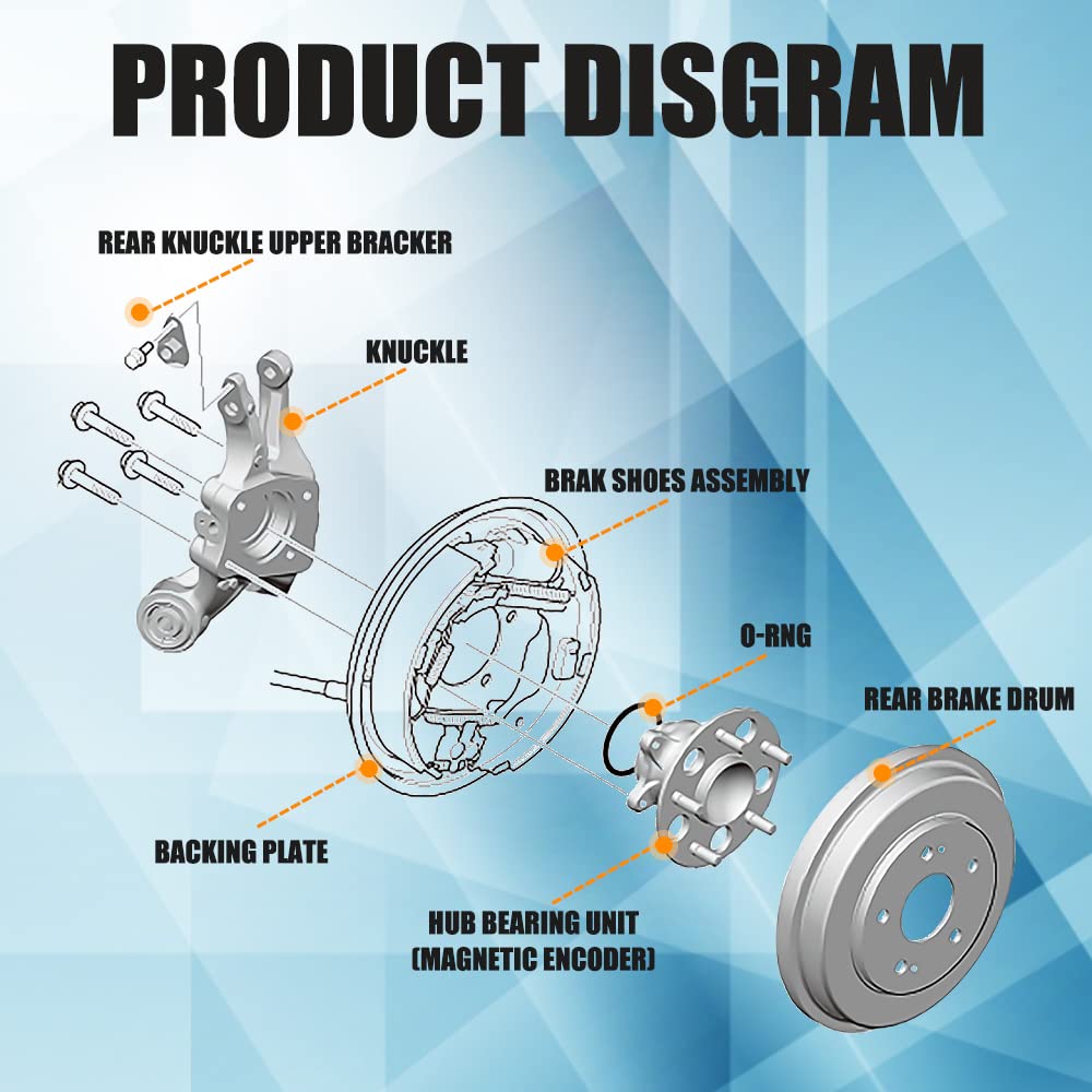 Reference parts 19186G1P and 17082-G2 shown for compatibility with EZGO hubs.