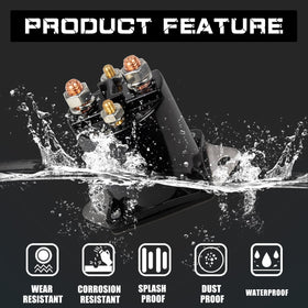 RANSOTO solenoid close-up highlighting waterproof and corrosion-resistant design