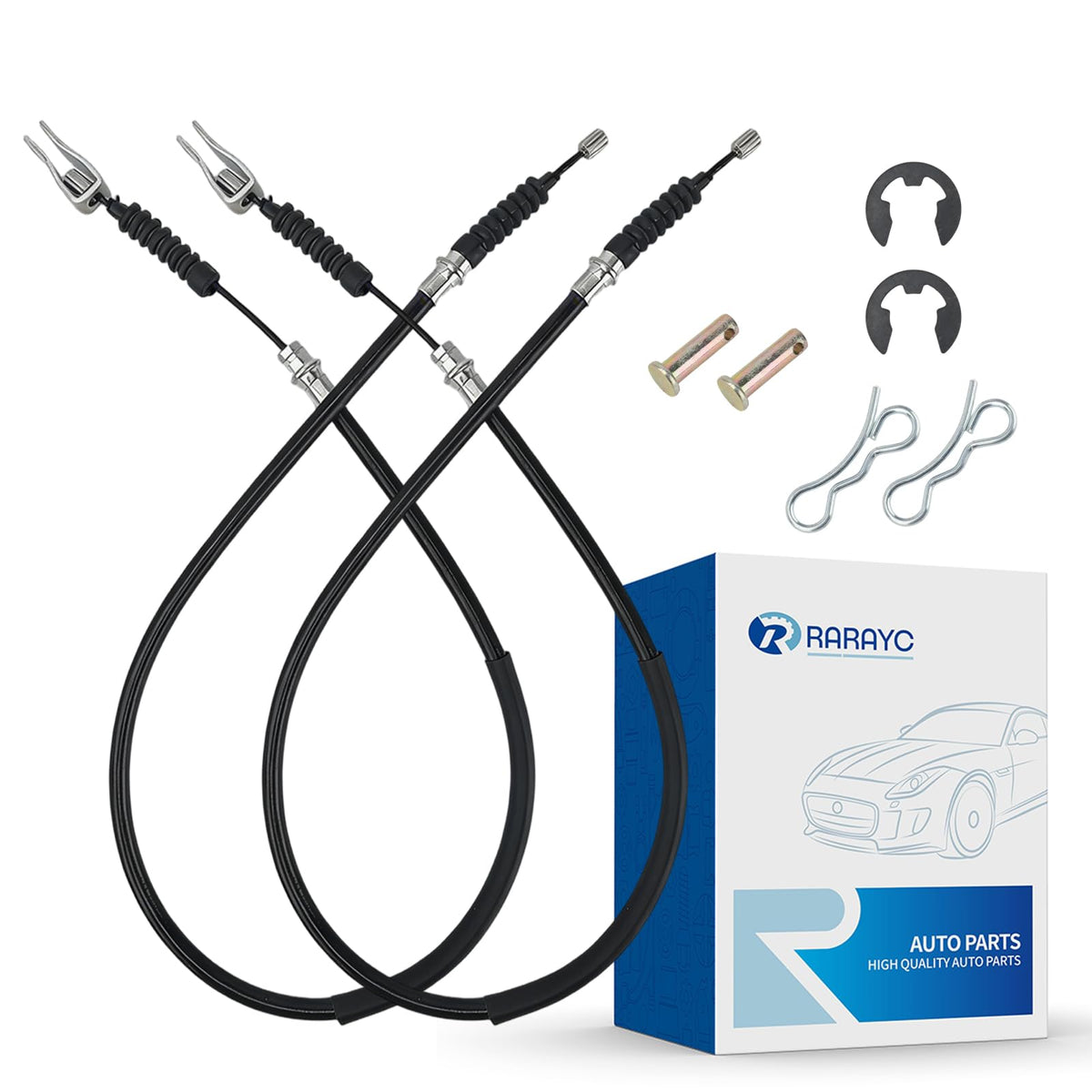 RARAYC driver-side brake cable for Club Car DS improves braking stability