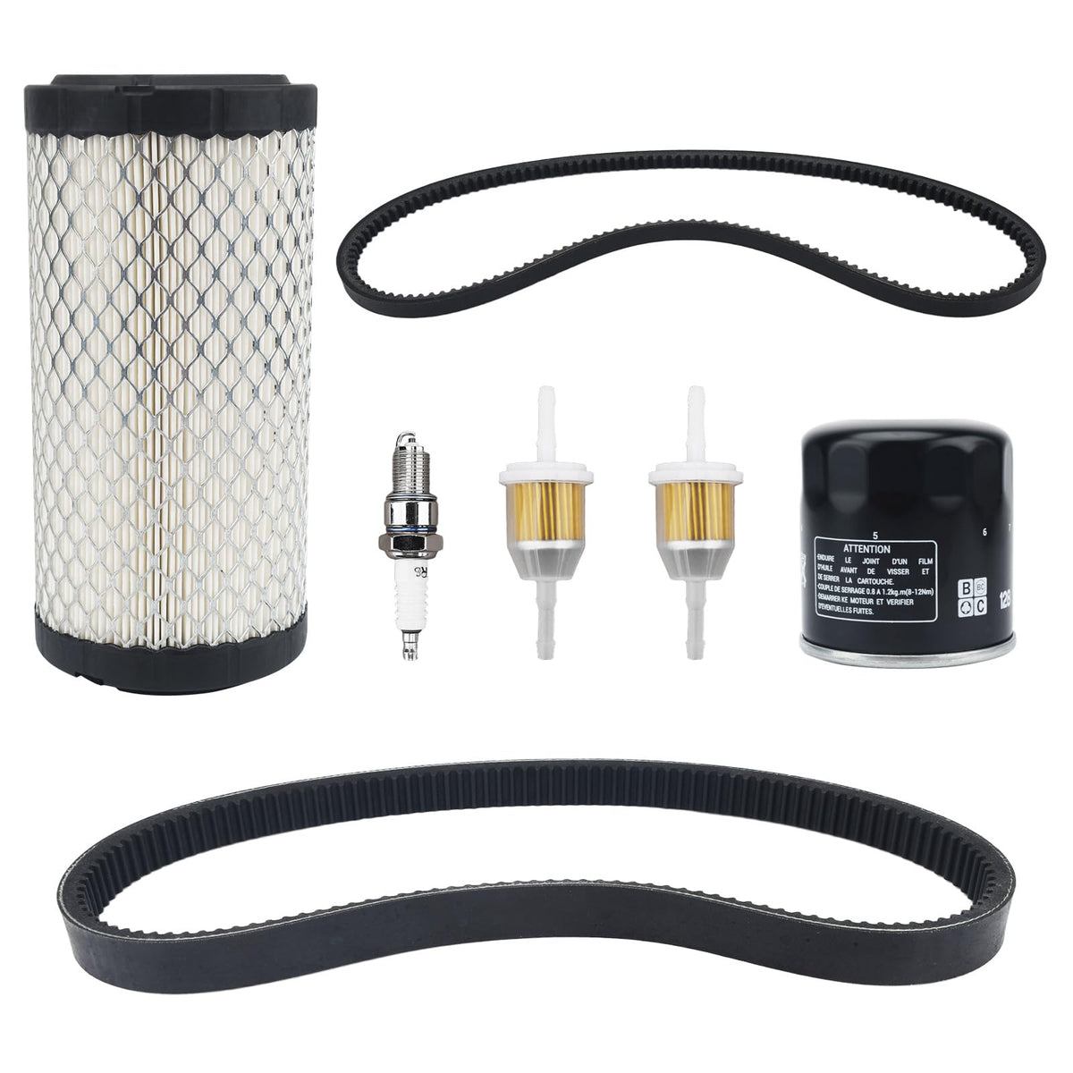 RARAYC FE350 clutch drive belt shown for reliable starts and smooth acceleration