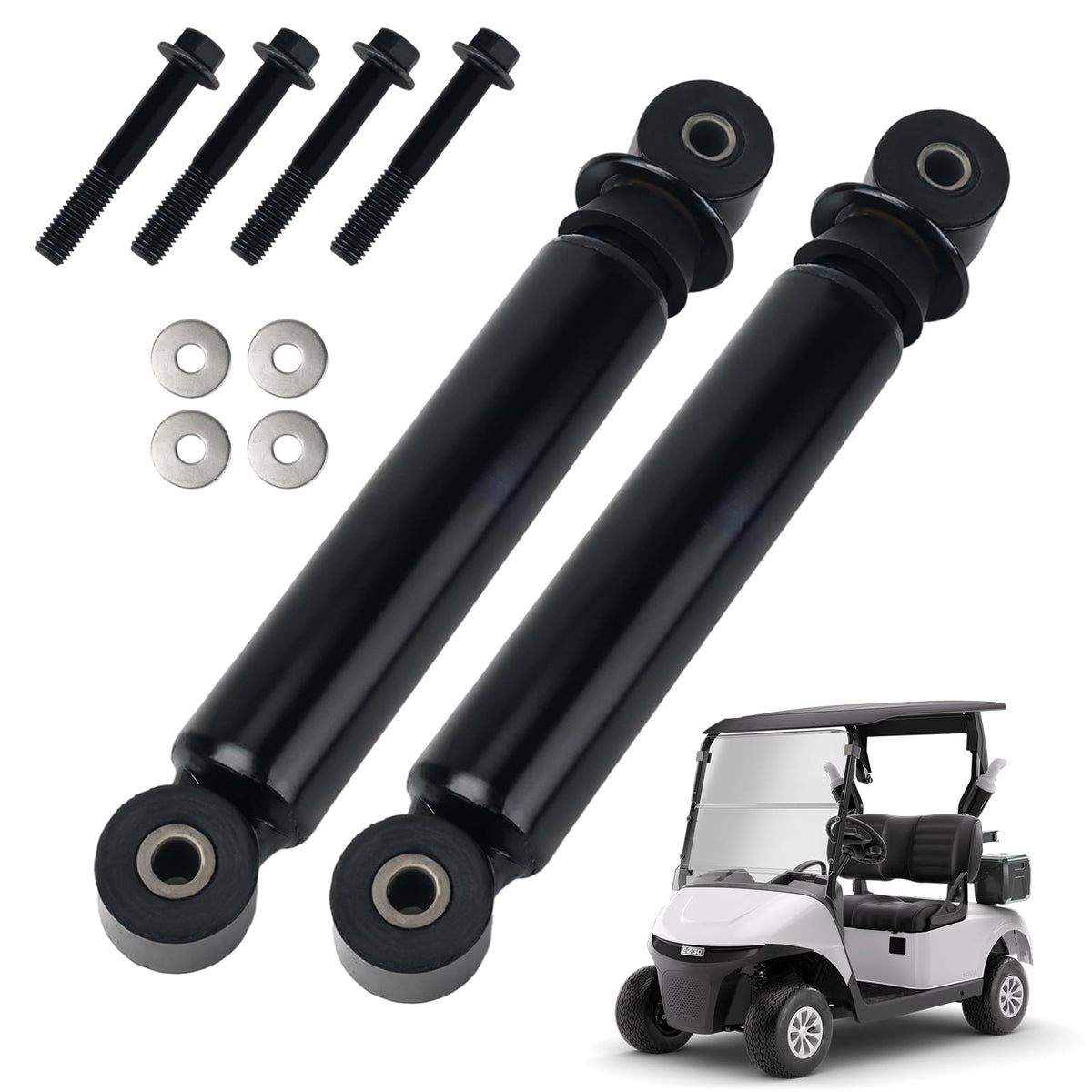 RARAYC rear-shock-absorber EZGO RXV for smoother ride on rough roads.