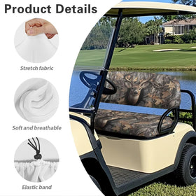 Rarucativ camo full-coverage seat design protects cushions from wear.