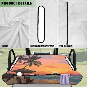 Rarucativ Coconut Tree outdoor-ready design protects seats year-round.