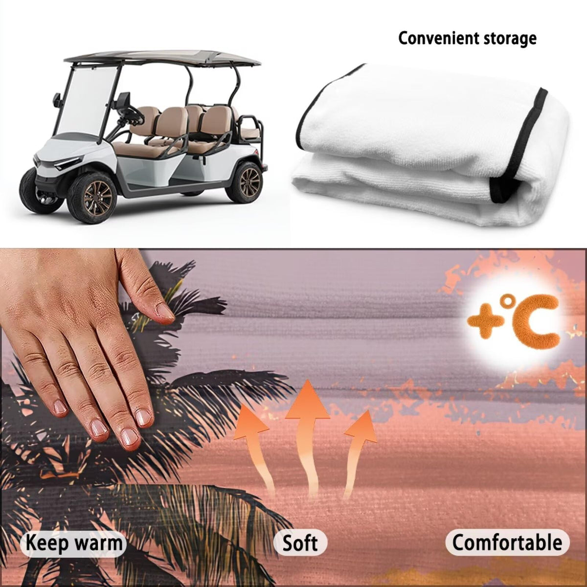 Rarucativ Coconut Tree machine-washable fabric for easy care.